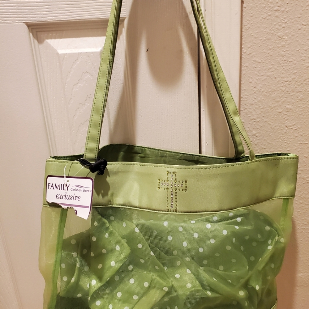 Mesh Tote bag with bottle holder